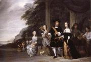 REMBRANDT Harmenszoon van Rijn Pieter Cnoll and his Family oil painting reproduction